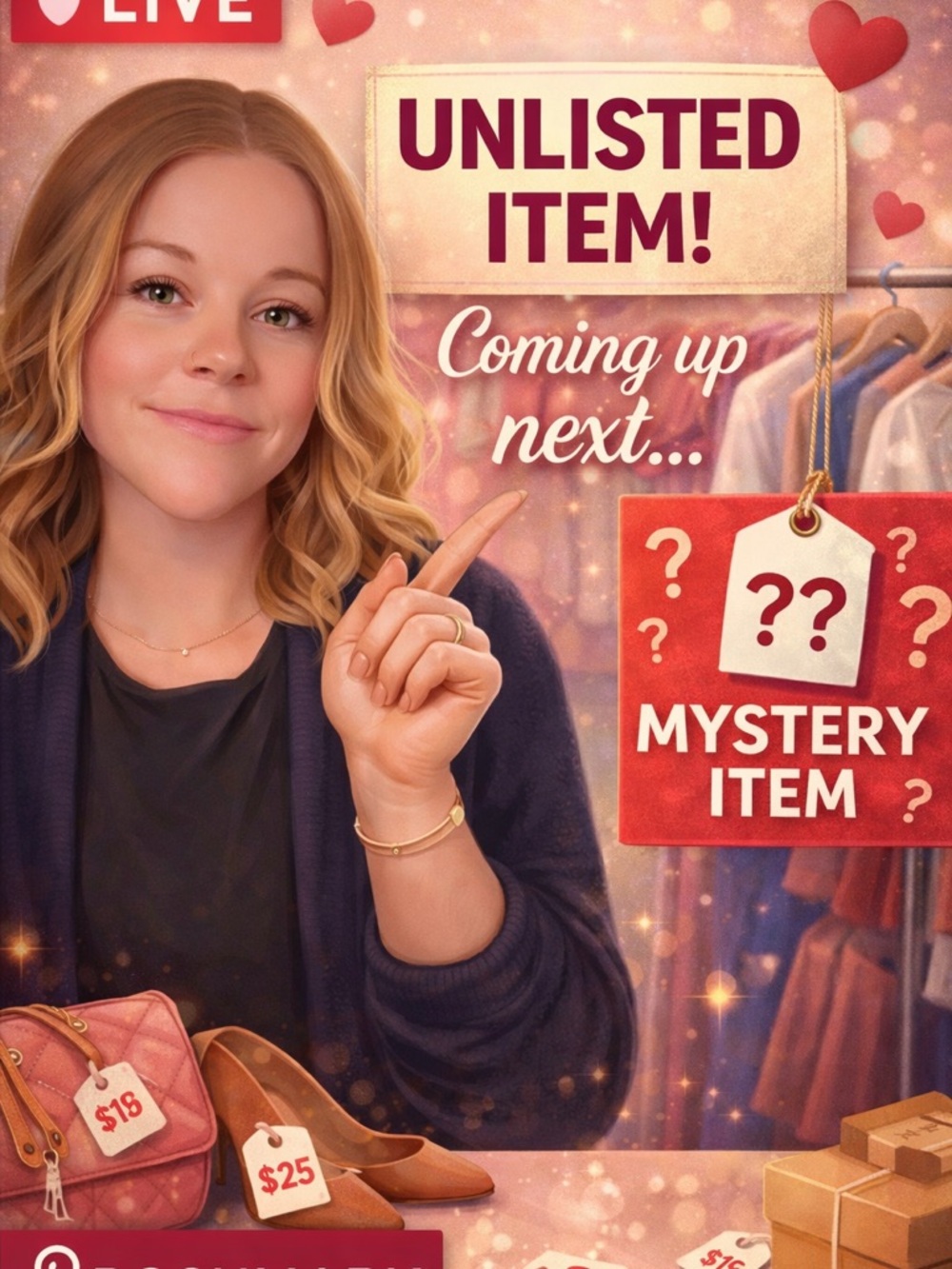 Mystery Item Live Sale